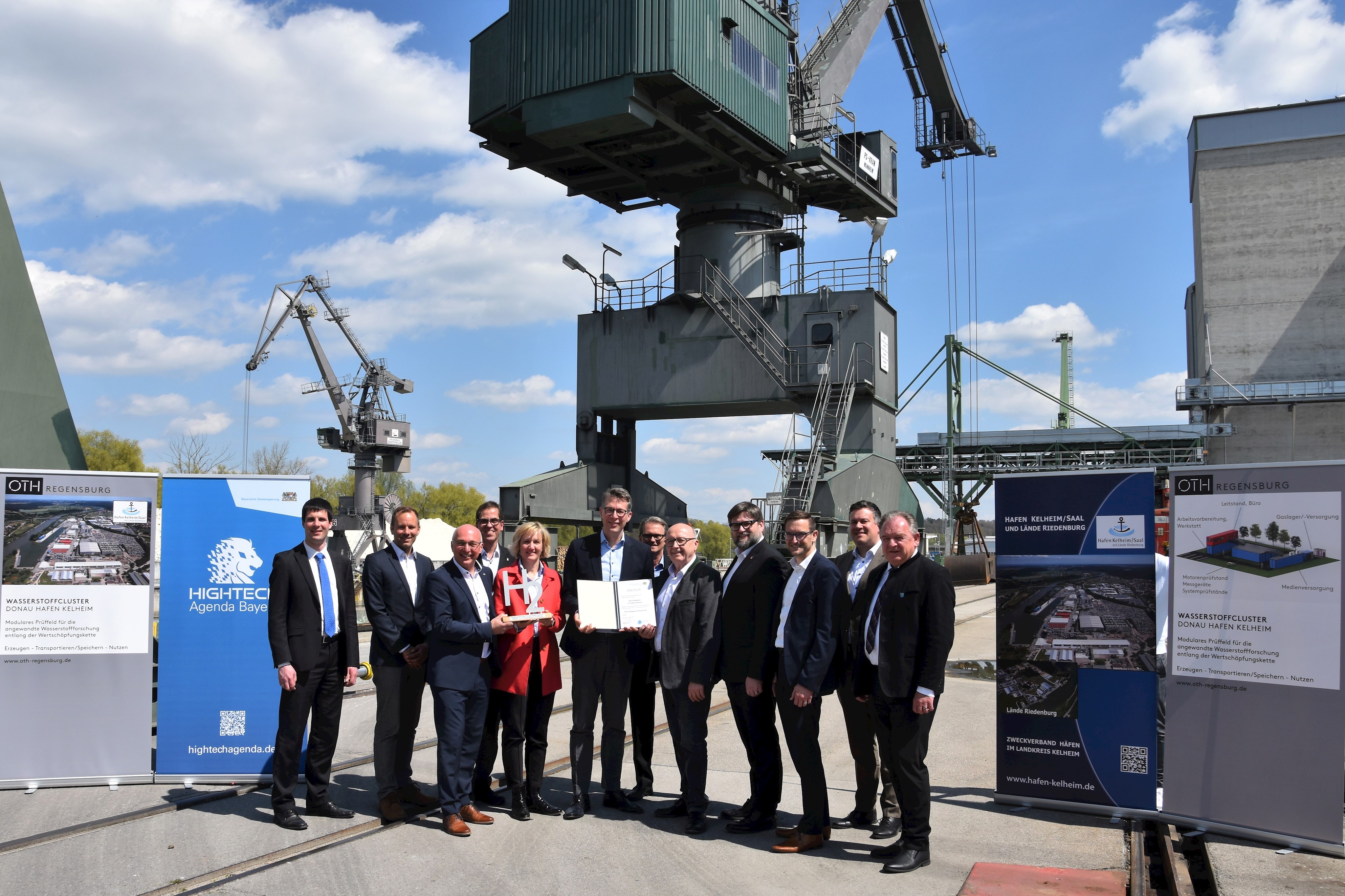 Technologietransferzentrum am Hafen Kelheim/Saal eröffnet